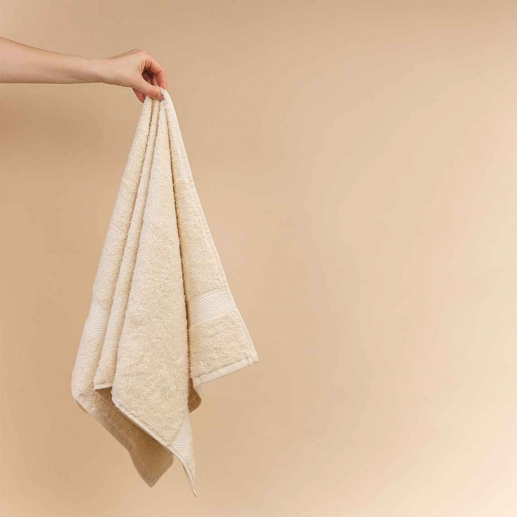 Cotton towel set | Cream Cotton towel set | Cream