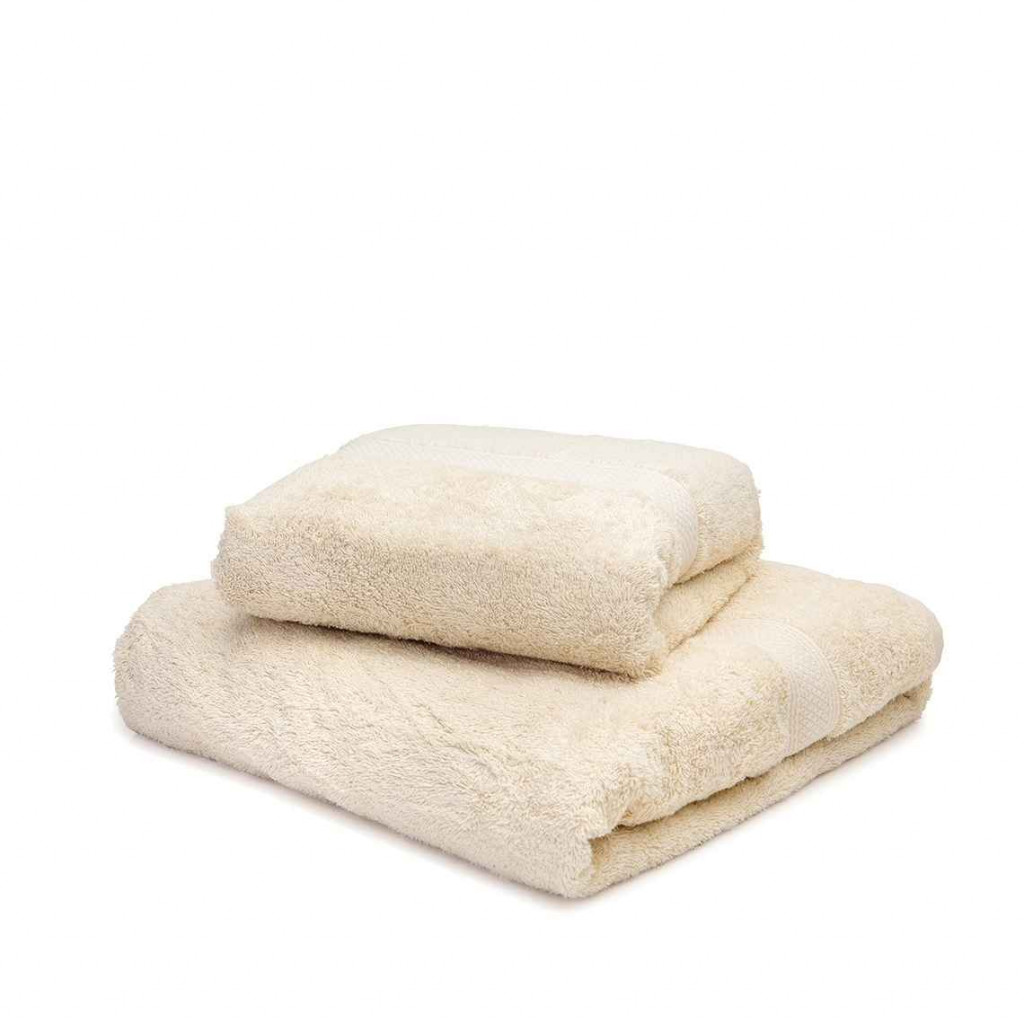 Cotton towel set | Cream Cotton towel set | Cream