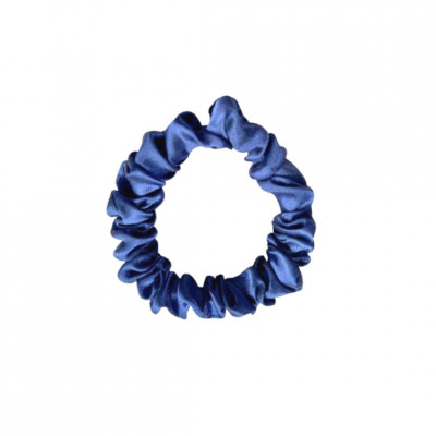 Natural Mulberry Silk Hair Band | Blue
