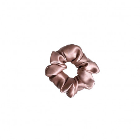 Natural mulberry silk big hair band | Ash pink