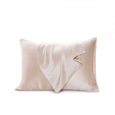 Šilkinis pagalvės užvalkalas | Kreminis