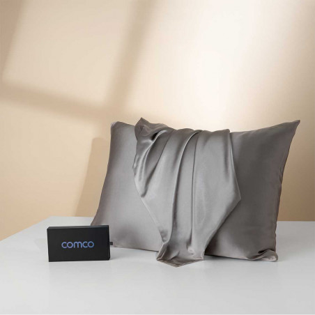 Silk pillowcase | Light grey