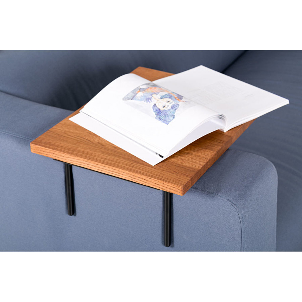 Didelis staliukas ant sofos Helper | Šokoladas | soniniai-staliukai | NMF Home