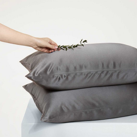Silk pillowcase | Dark grey