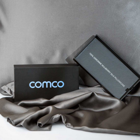 Silk pillowcase | Dark grey