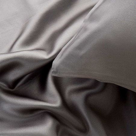 Silk pillowcase | Dark grey
