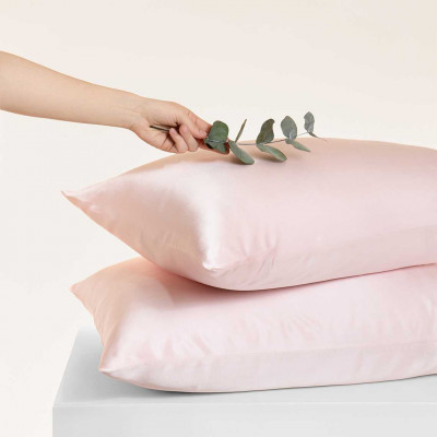 Silk pillowcases 2pcs + Gift | Pink