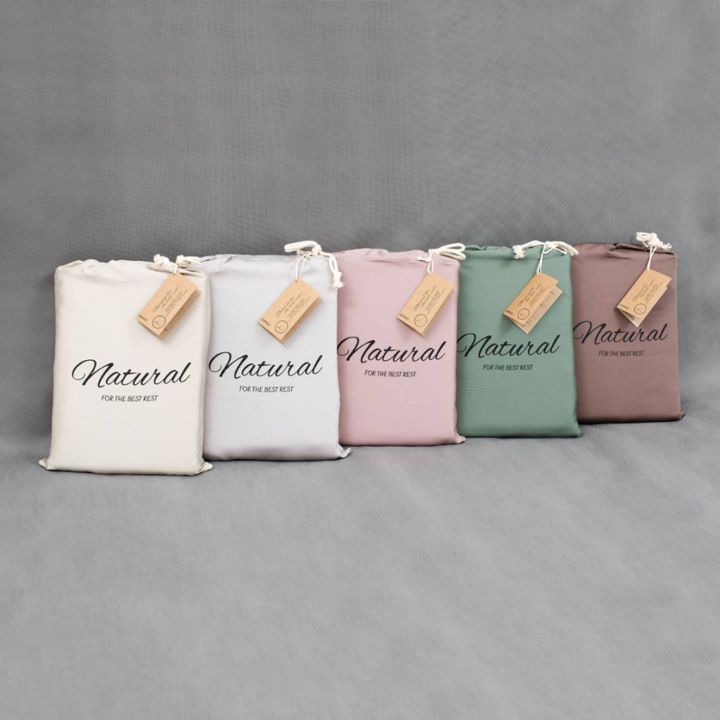 Premium satin bed linen | Cream