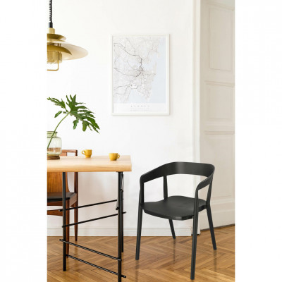 Krēsla loku | Melns | kresli | NMF Home