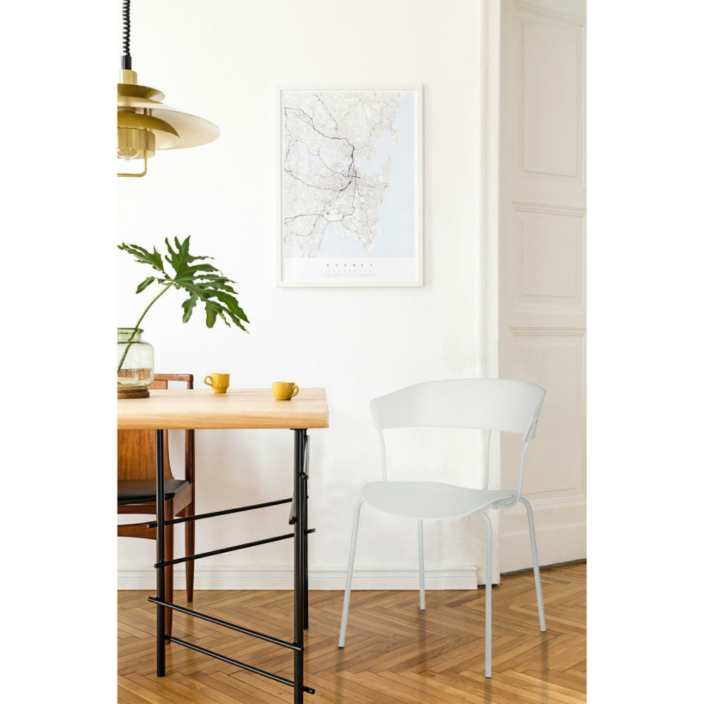 Kėdė Laugar Balta | valgomojo-kedes | NMF Home