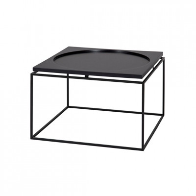 Кофейный столик Circle in Square | Black
