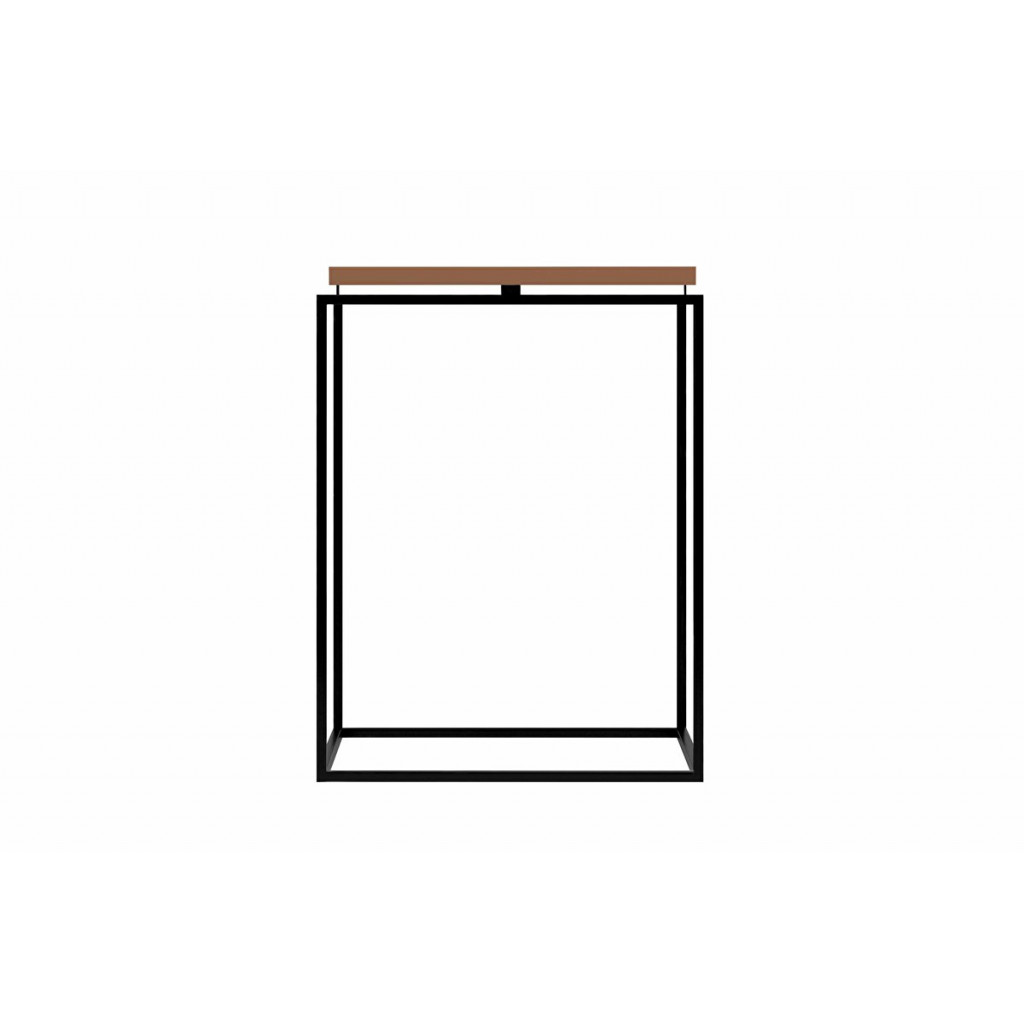 Side table Circle in Square | Terracotta Side table Circle in Square | Terracotta