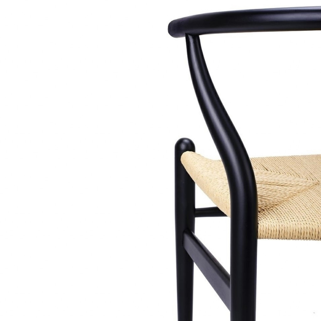 Kėdė Wishbone Black | valgomojo-kedes | NMF Home