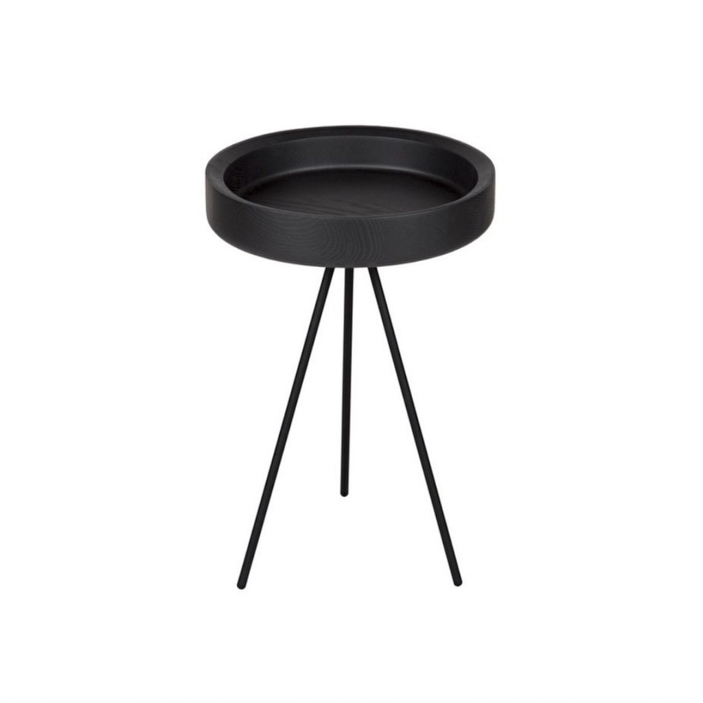 Aukštas šoninis staliukas HYGGE | Juodas | soniniai-staliukai | NMF Home