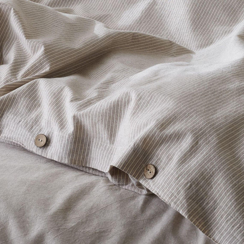 Gultas veļas pārvalku komplekts Shirt Brūns Gultas veļas pārvalku komplekts Shirt Brūns