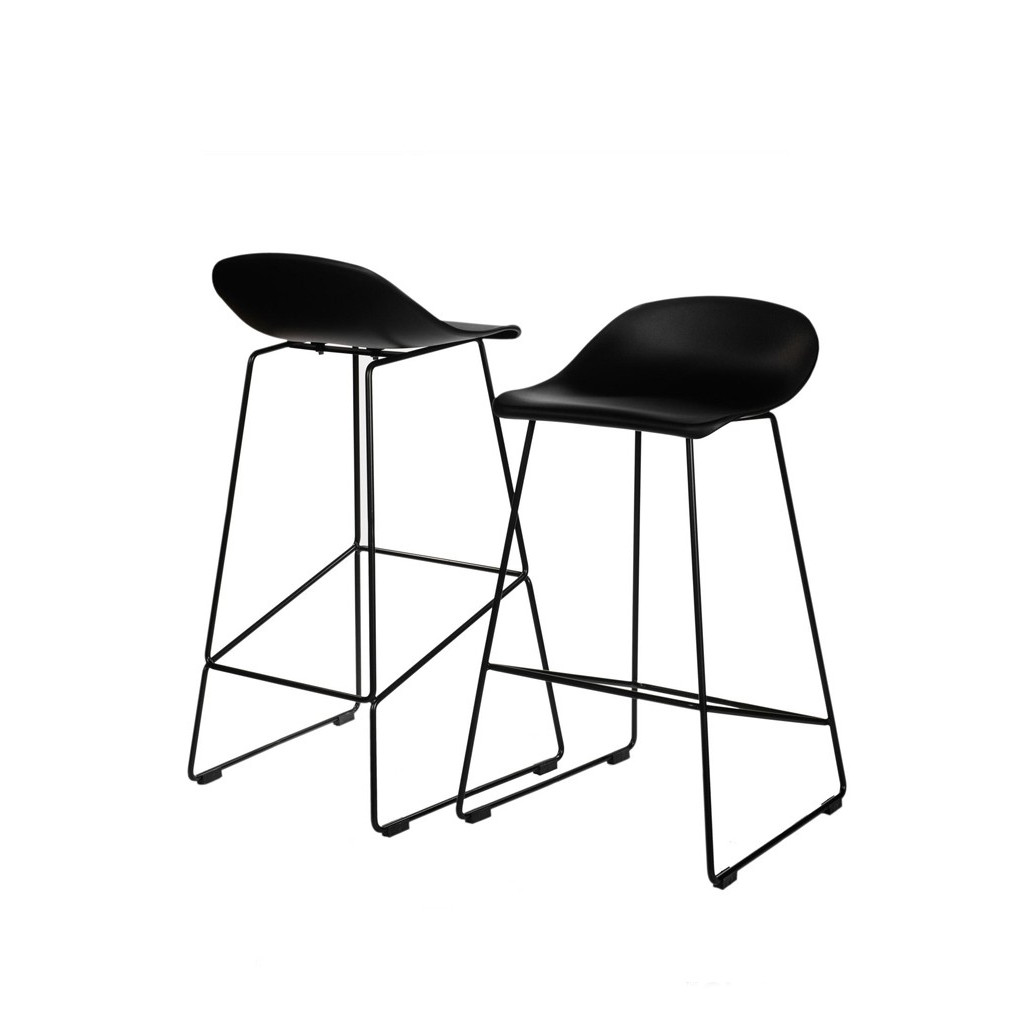 MOLLY STOOL BLACK