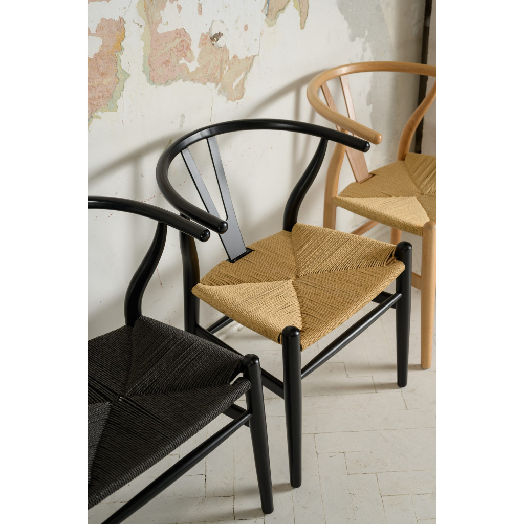 WISHBONE BLACK | CREAM WISHBONE BLACK | CREAM