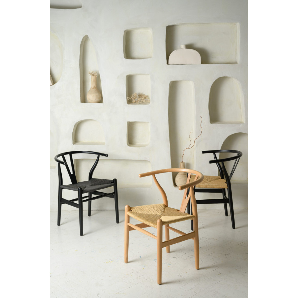 WISHBONE BLACK | CREAM WISHBONE BLACK | CREAM