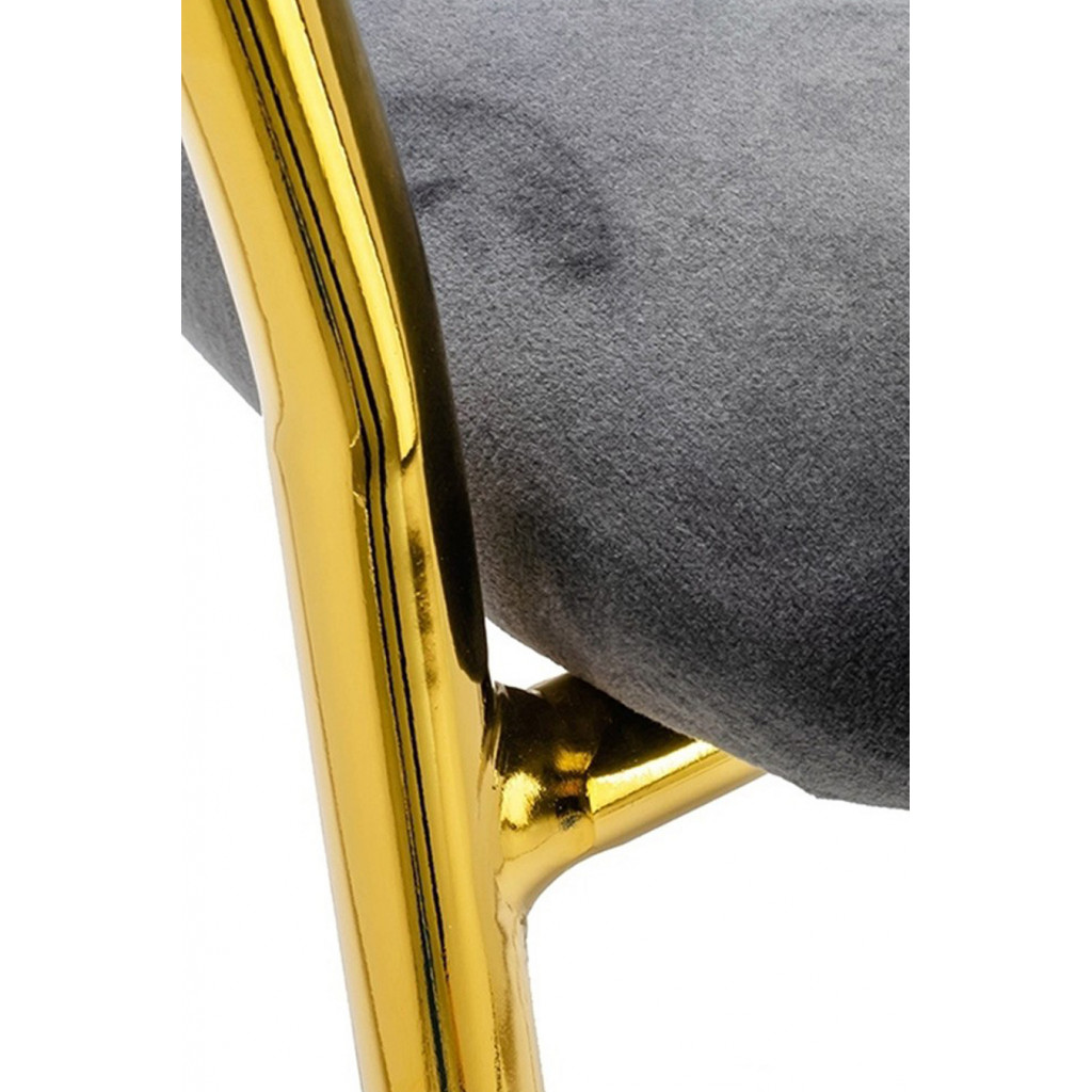 MARGO COUNTER STOOL GOLD | GREY MARGO COUNTER STOOL GOLD | GREY