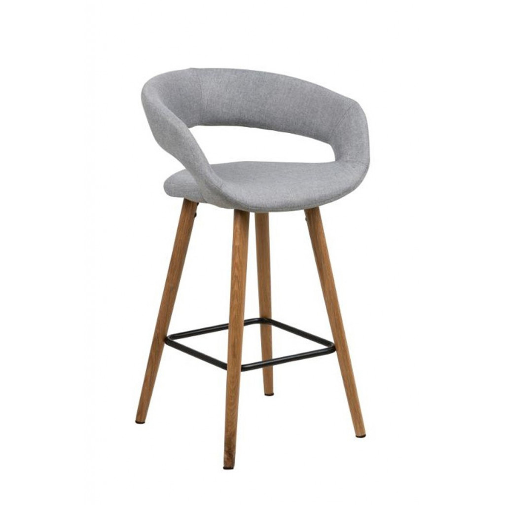 GRACE COUNTER STOOL LIGHT GREY GRACE COUNTER STOOL LIGHT GREY