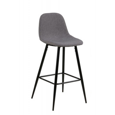 WILMA COUNTER STOOL LIGHT GREY