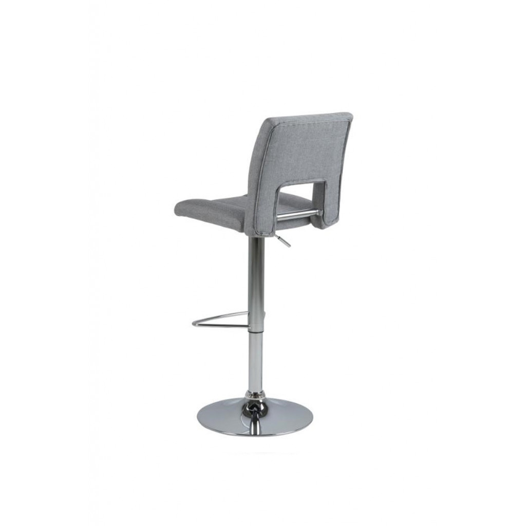 SYLVIA STOOL GREY | CHROME SYLVIA STOOL GREY | CHROME