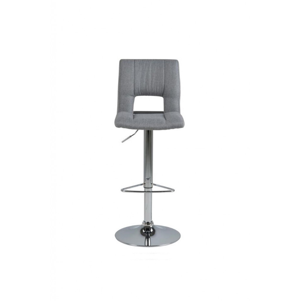 SYLVIA STOOL GREY | CHROME SYLVIA STOOL GREY | CHROME