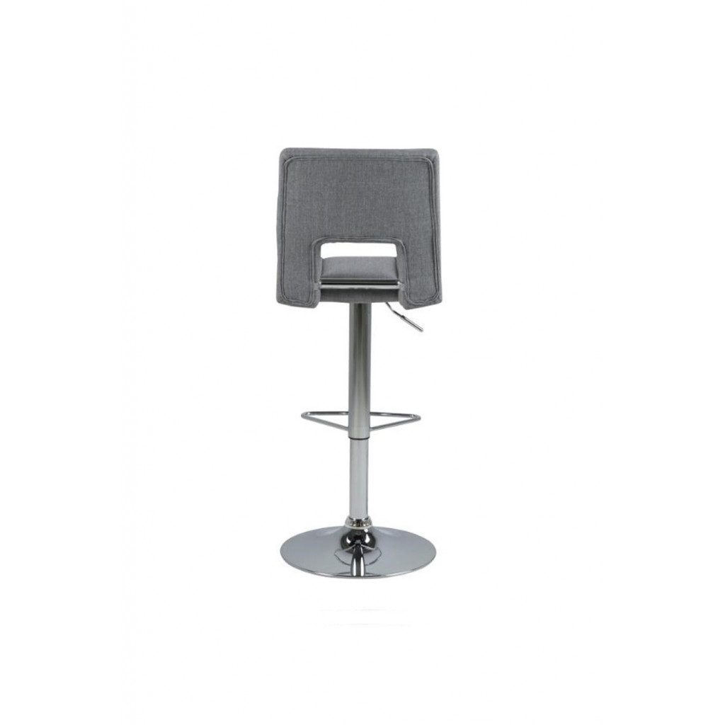 SYLVIA STOOL GREY | CHROME SYLVIA STOOL GREY | CHROME