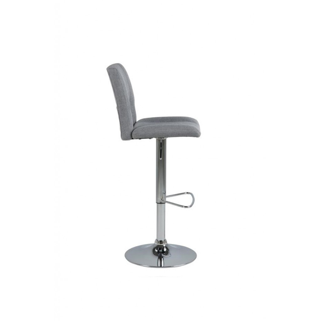 SYLVIA STOOL GREY | CHROME SYLVIA STOOL GREY | CHROME