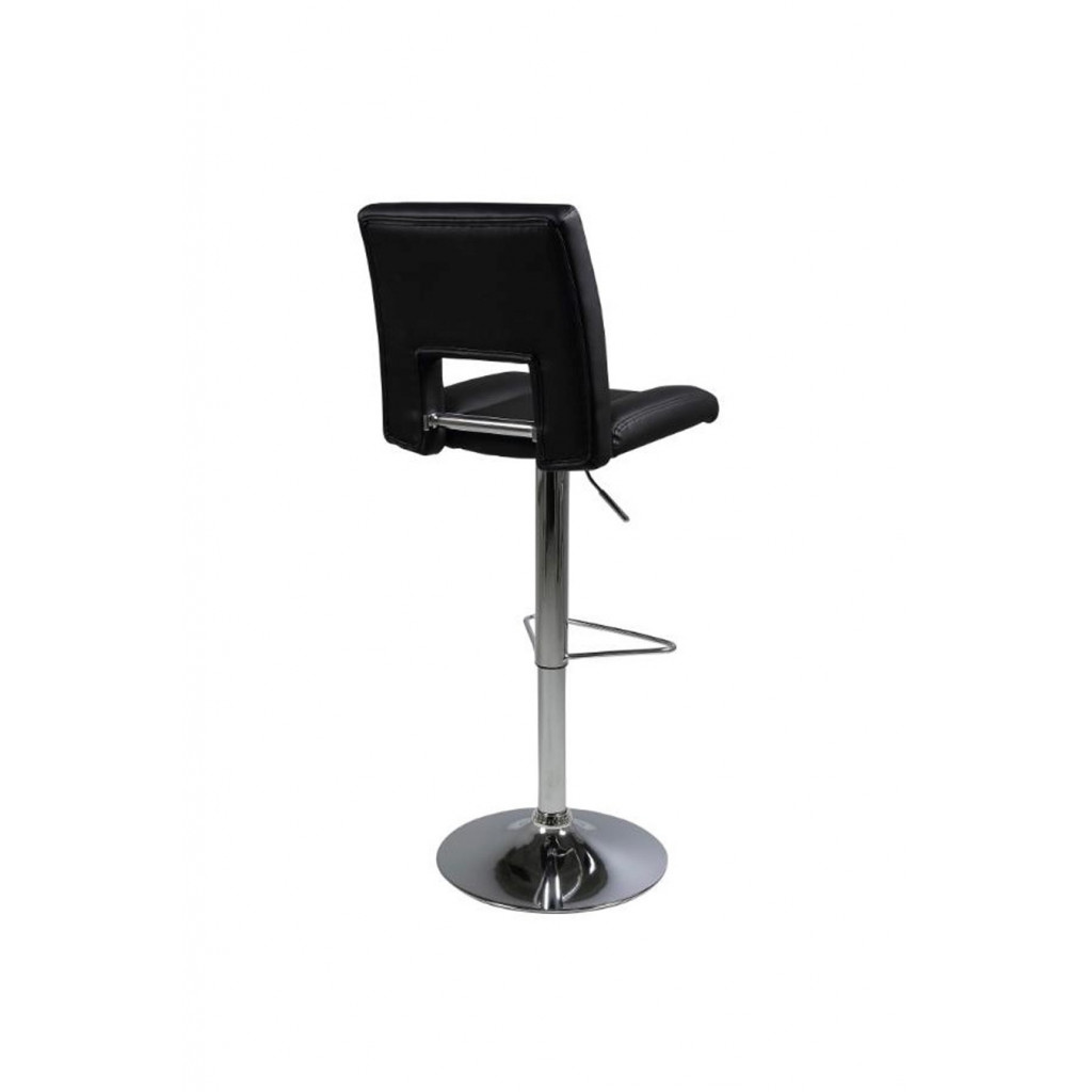 SYLVIA STOOL BLACK | CHROME SYLVIA STOOL BLACK | CHROME