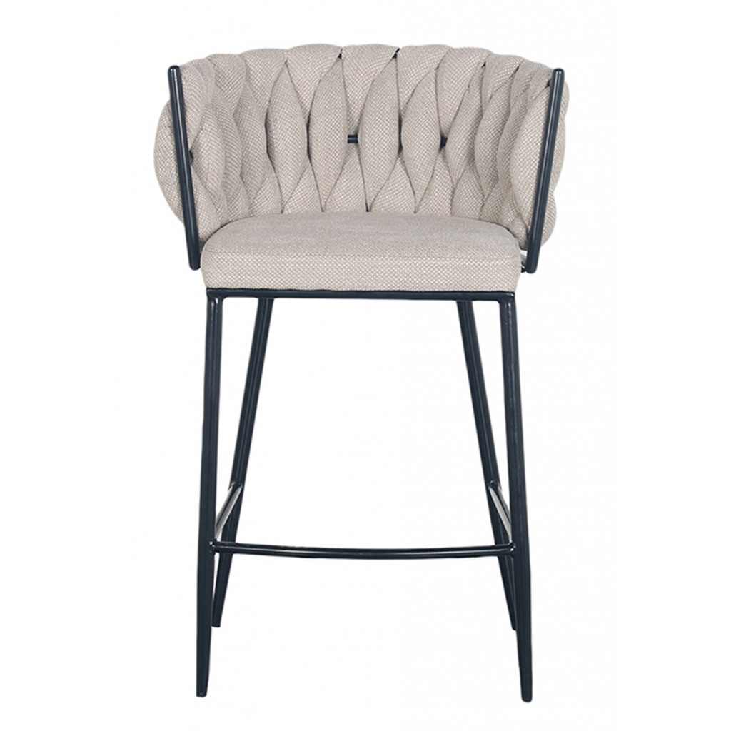 WAVE COUNTER STOOL BEIGE WAVE COUNTER STOOL BEIGE