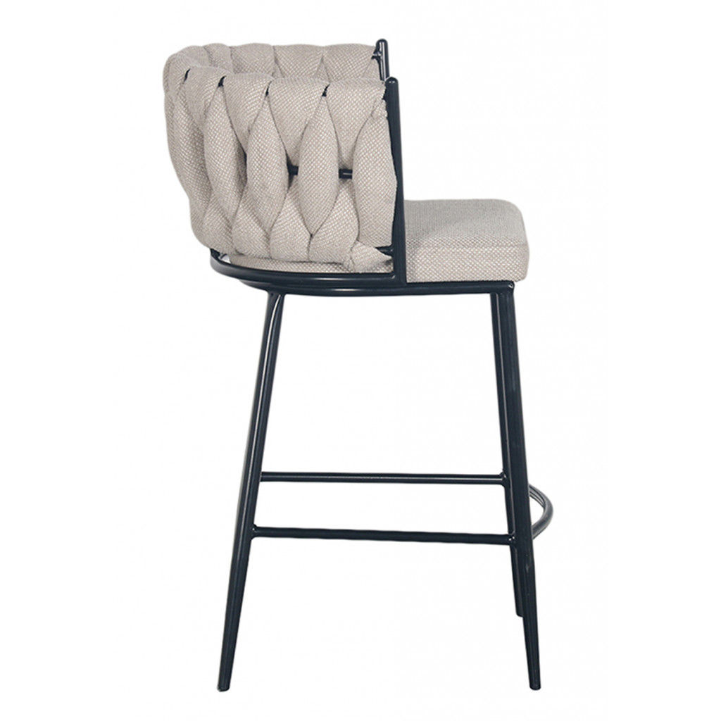 WAVE COUNTER STOOL BEIGE WAVE COUNTER STOOL BEIGE