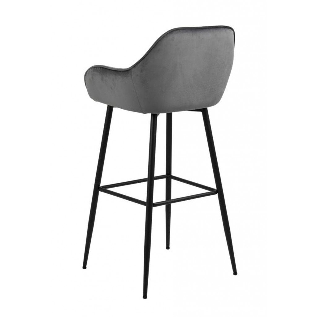 BREE GREY STOOL