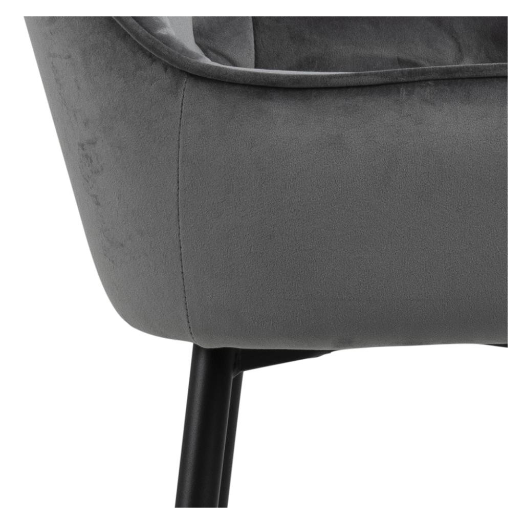 BREE GREY STOOL