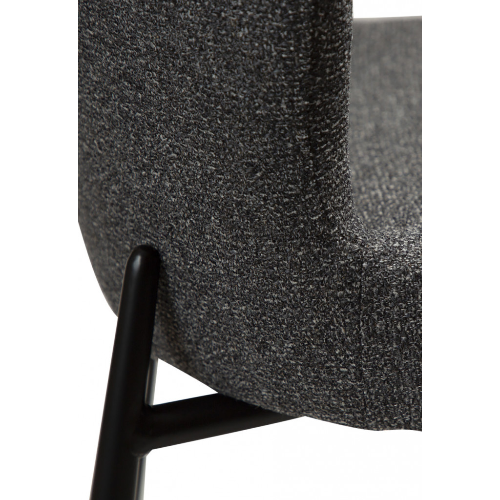 GLAMOROUS STOOL GREY GLAMOROUS STOOL GREY