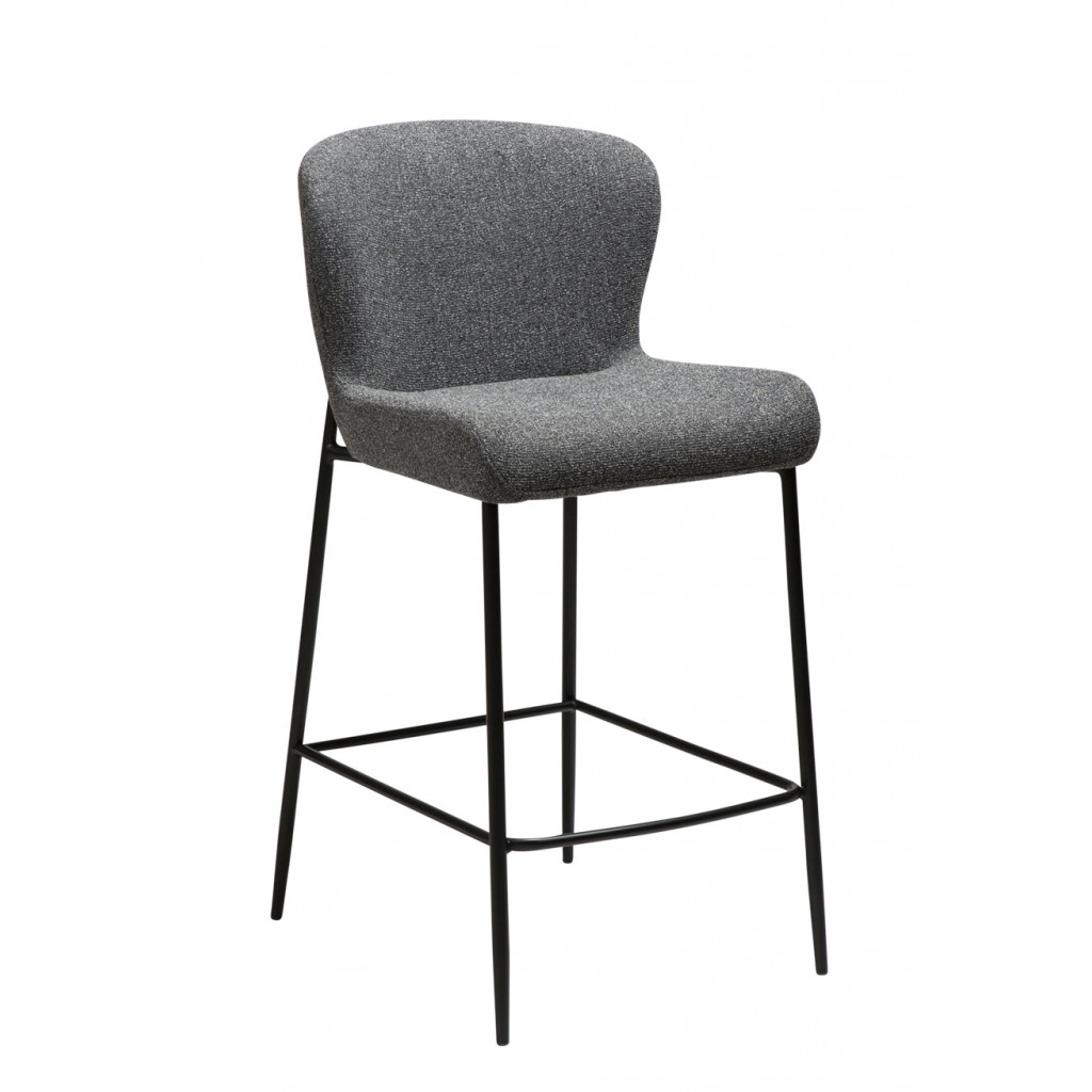 GLAMOROUS COUNTER STOOL GREY