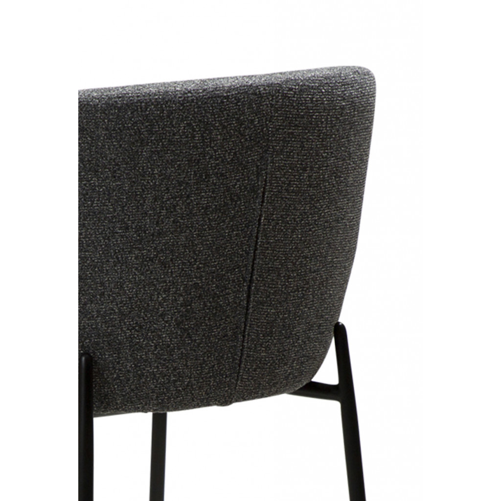 GLAMOROUS COUNTER STOOL GREY