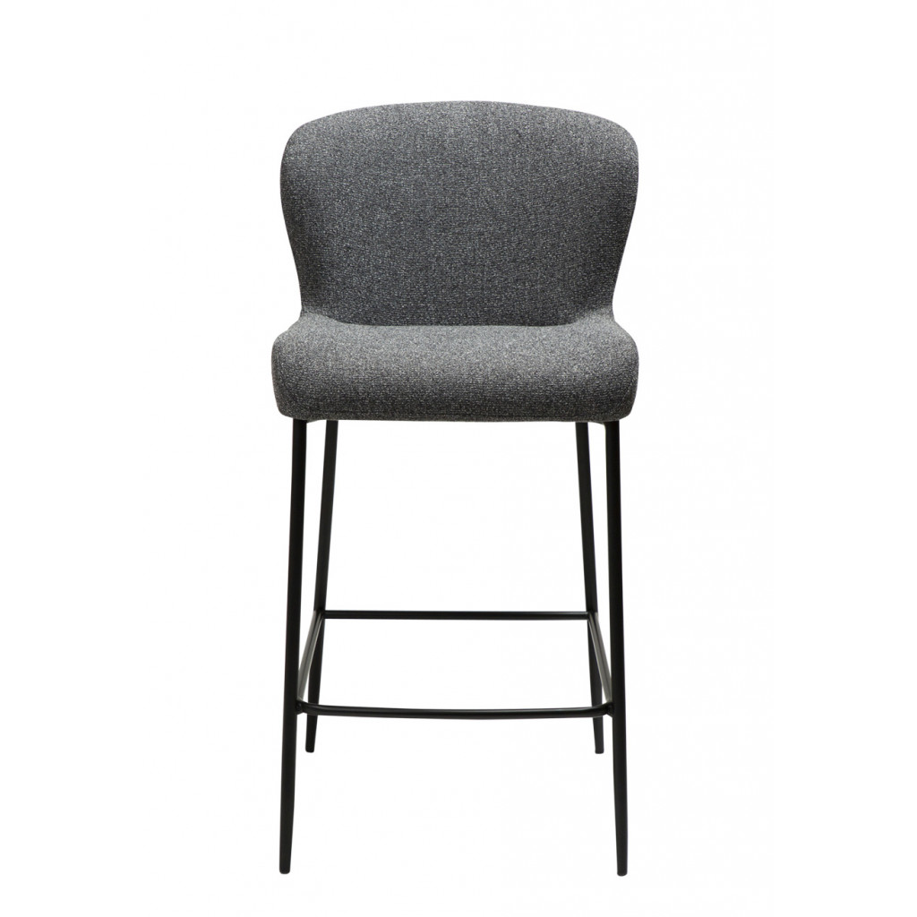 GLAMOROUS COUNTER STOOL GREY