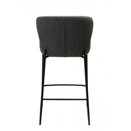 GLAMOROUS COUNTER STOOL GREY