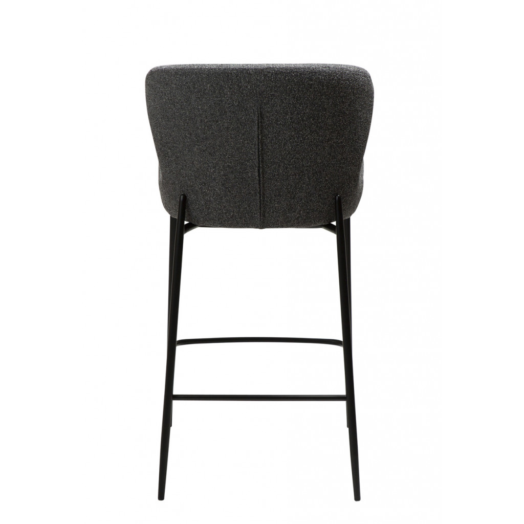 GLAMOROUS COUNTER STOOL GREY GLAMOROUS COUNTER STOOL GREY