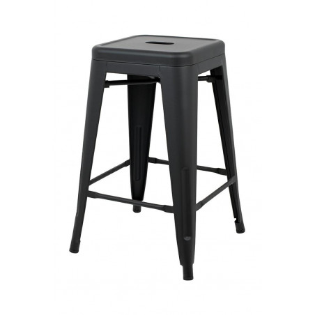 TOWER COUNTER STOOL BLACK