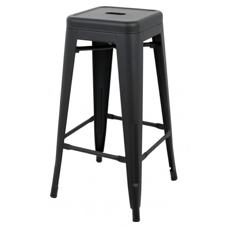 TOWER STOOL BLACK