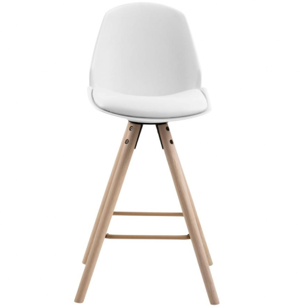 Pusbario Kėdė OSLO COUNTER STOOL Balta | pusbario-kedes | NMF Home