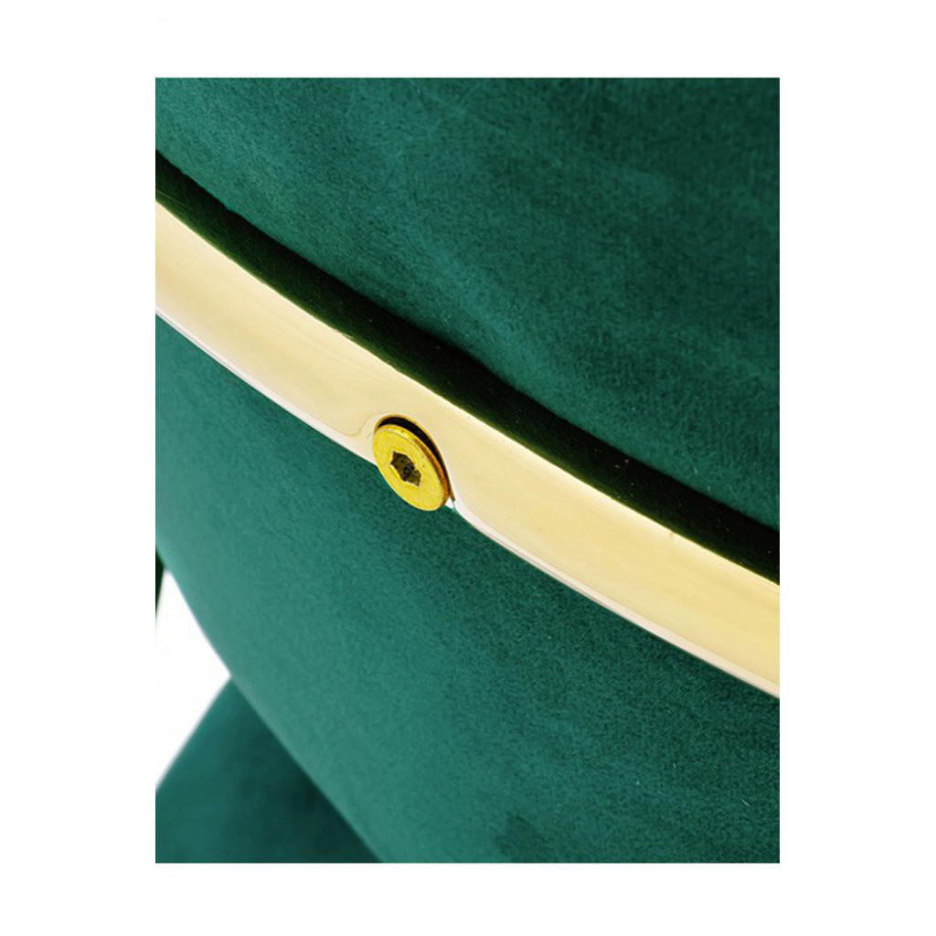 MARGO COUNTER STOOL GOLD | GREEN MARGO COUNTER STOOL GOLD | GREEN