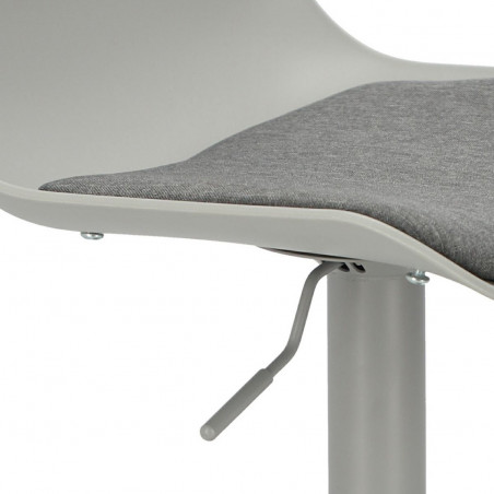 Pusbario kėdė SIMPLET FABRIC GREY | Pilka | pusbario-kedes | NMF Home