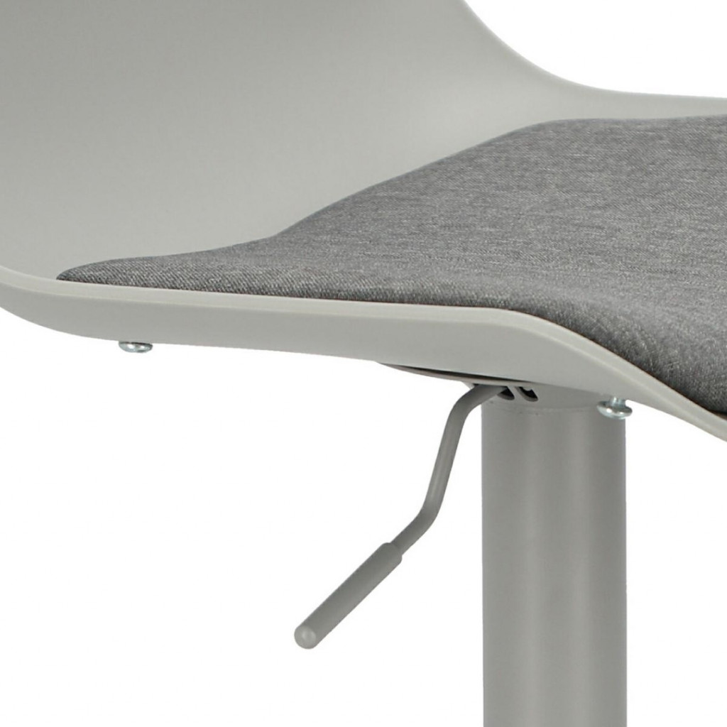 Pusbario kėdė SIMPLET FABRIC GREY | Pilka | pusbario-kedes | NMF Home