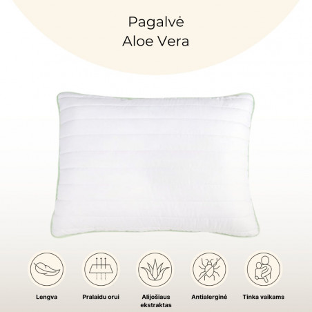 Aloe vera pillow