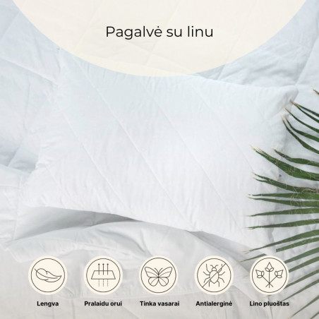 Pillow with Linen