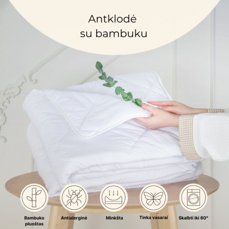 Blanket with bamboo | Home textiles