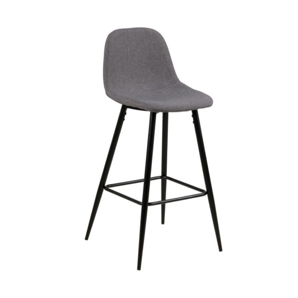 Pusbario kėdė WILMA COUNTER STOOL Pilka | pusbario-kedes | NMF Home